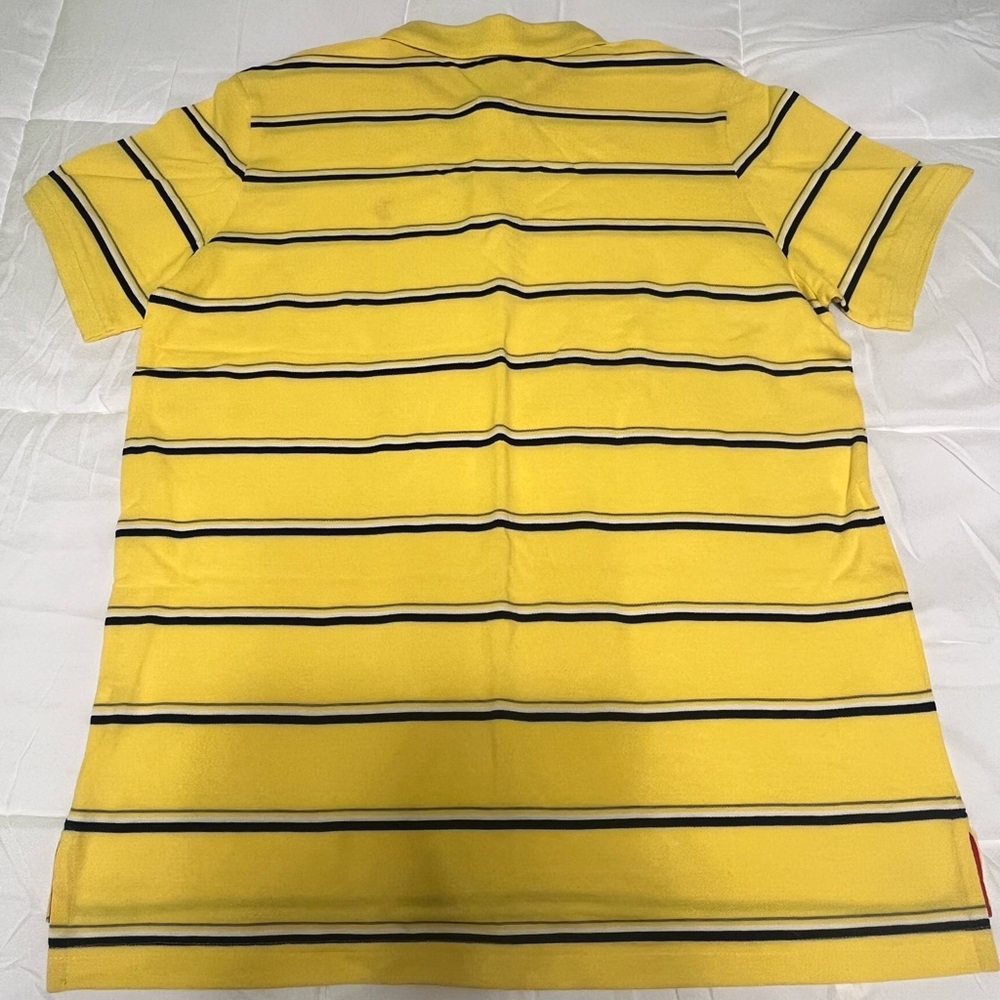 Yellow Striped Men's Shirt